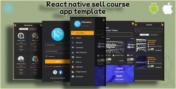 Buy sell course react native app template - Tips & Tricks