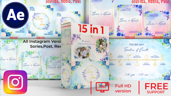 15 in 1  All Weddings Slideshow and Invitations
