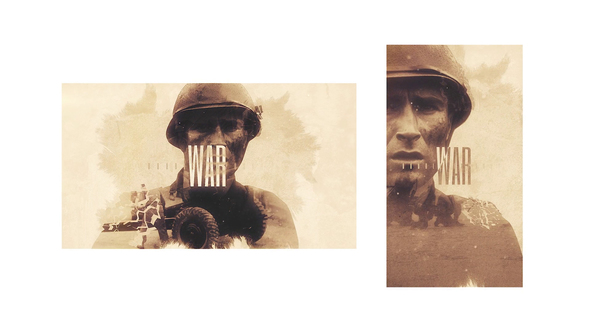 War Double Exposure Intro