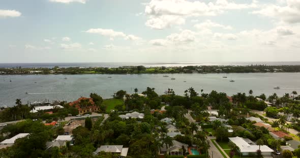 Aerial 5k Drone Video Northwood Shores West Palm Beach