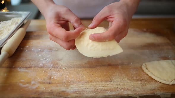 Roll Out the Dough with a Rolling Pin