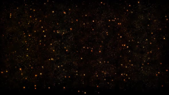 Golden Particle Background  Motion Graphics Animated Background