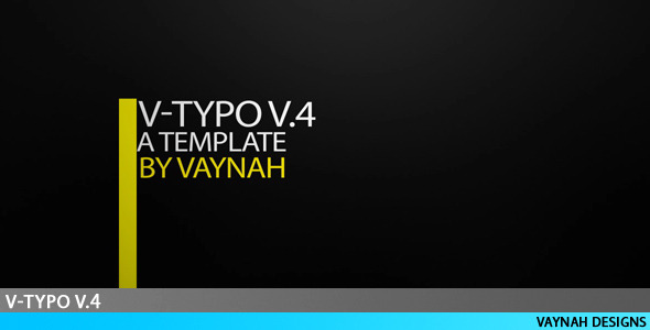 V-Typo V.4 HD Typography alt