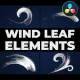 Wind Leaf Elements | DaVinci Resolve - VideoHive Item for Sale