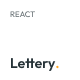 Lettery - Creative Portfolio Agency React NextJS Template - ThemeForest Item for Sale