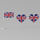 Heart Shaped UK Flag 3D model - 3DOcean Item for Sale