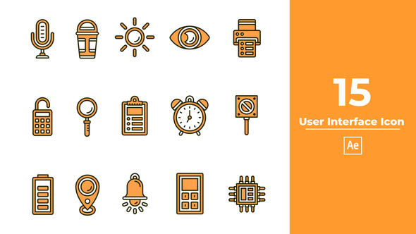 User Interface Icon After Effect