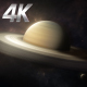 Saturn In The Space 4K - VideoHive Item for Sale