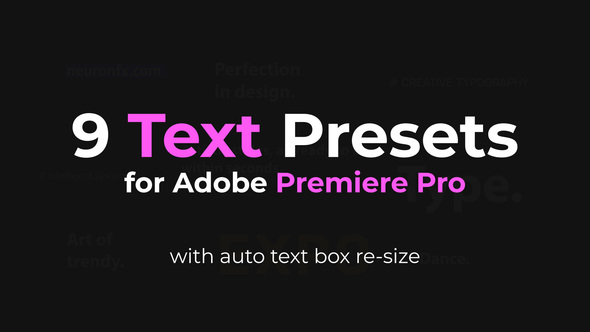 Text Presets