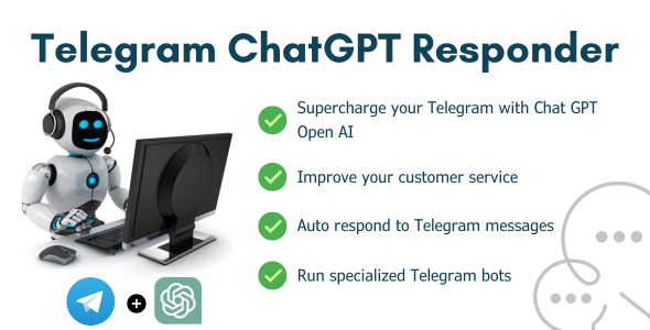 ChatGPT AI Telegram Responder | AI Telegram Bot