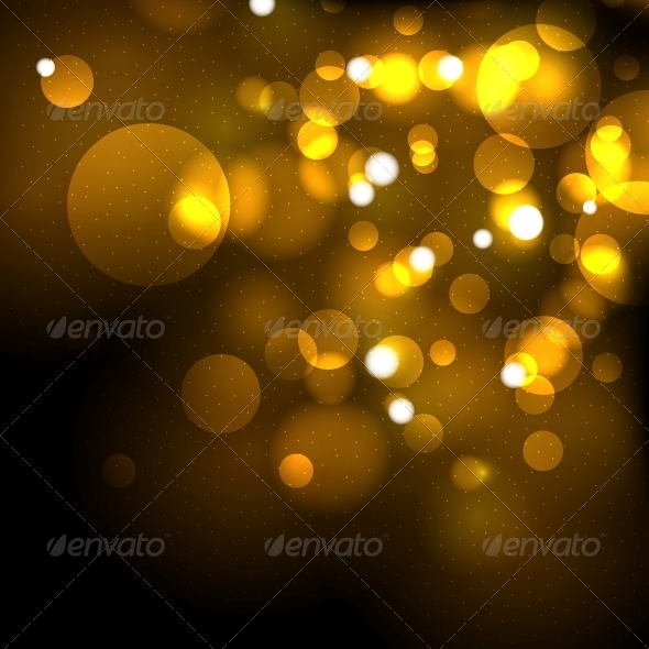 Gold Festive Abstract Vector Background