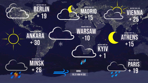 Weather Forecast Icons