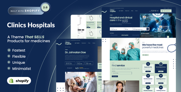 Hospital Website Templates | ThemeForest