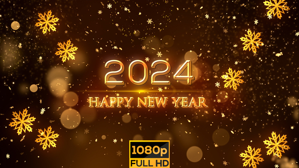 2024 Happy New Year Greetings V1