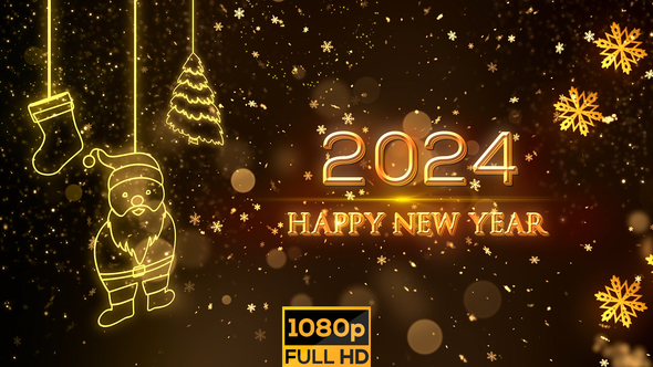 2024 Happy New Year Intro V1
