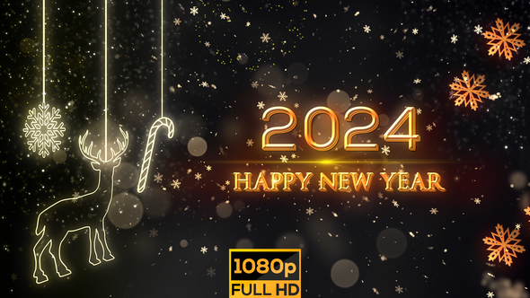 2024 Happy New Year Wishes V2