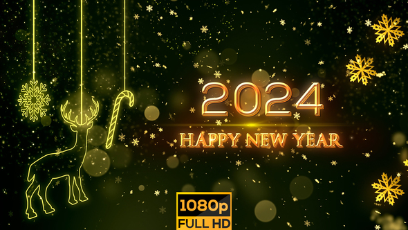 2024 Happy New Year Wishes V3