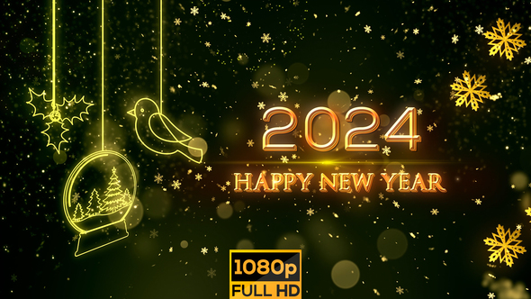2024 Wish You Happy New Year V3