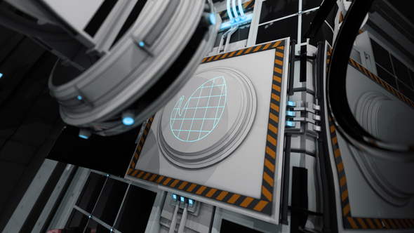 Sci-Fi Laser Scanning Logo alt