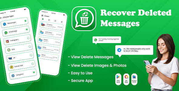 Codes: Admob App All Recover Deleted Messages Android Android Full App Auto RDM Full Android Application Messages Recovery App Recover Deleted Messages WA Wamr