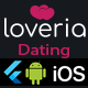 Loveria Dating Flutter App for Android & iOS - Mobile Apps - CodeCanyon Item for Sale