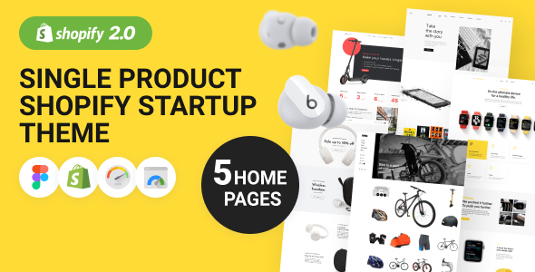 Single Product Shopify Startup Theme