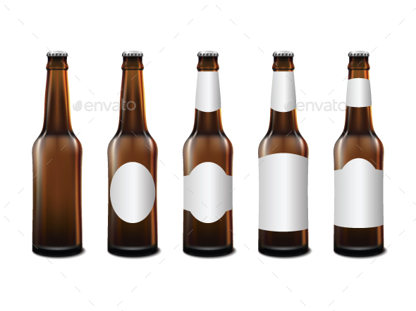 Graphics: Advert Advertise Alcohol Beer Beer Mock-up Bottle Brown Beer Cap Caps Drink Food Glass Green Beer Light Beer Minimalist Mockup Packaging Patrick's Day Photorealistic Photoshop Post Product Psd Realistic Smart Obejct Template Templete Transparent Bottle Wine