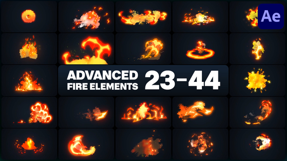 Advanced Fire Elements for After Effects