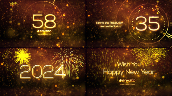 New Year Countdown 2024