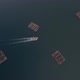 Boat In Cetital Among Mussels - VideoHive Item for Sale