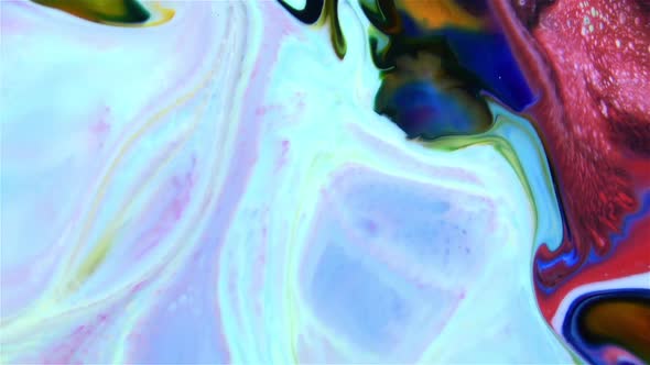 Colorful Chaos Ink Spread In Liquid Paint Turbulence Movement 25 alt