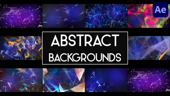 Abstract Backgrounds for After Effects alt