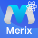 Merix - Creative Digital Agency React Template - ThemeForest Item for Sale