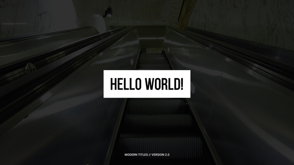 Modern Titles 2.0 | FCP