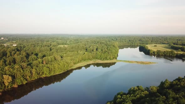 Wonderful Landscape Of Lake Zachernoe 03