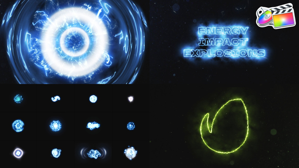 Energy Impact Explosions for FCPX alt