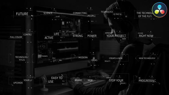 Technology Titles for DaVinci Resolve