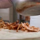 Professional Chef is Making Shawarma at Fast Food Cafe Closeup - VideoHive Item for Sale