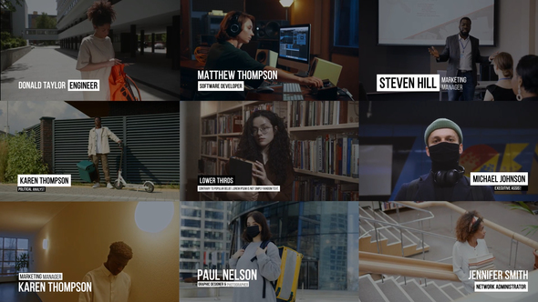 Minimal Lower Thirds | FCP alt