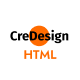 CreDesign – Personal Portfolio Template - ThemeForest Item for Sale