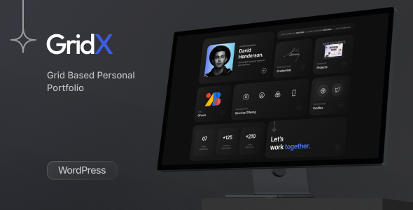 Gridx - Personal Portfolio Theme