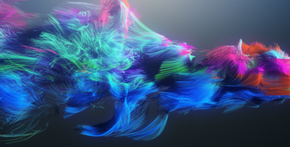 Colorful Particles Logo Reveal alt