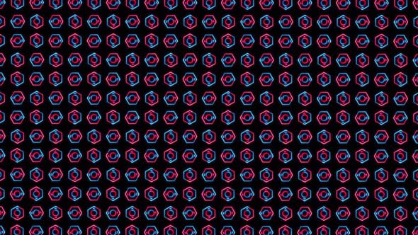 Concept 6-N1 Infinite Abstract Neon Dynamic Background Patterns