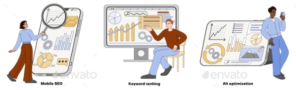 Mobile SEO Keyword Ranking and Alt Optimization