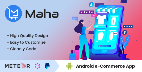 Maha - Android Native single vendor App