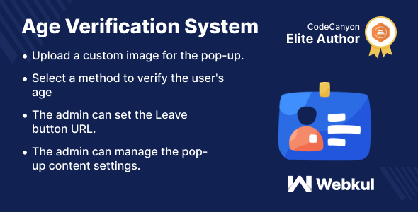Age Verification System for WooCommerce
