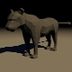 Low Poly Lion Base Mesh - 3DOcean Item for Sale