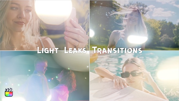 Light Leaks Transitions | FCPX alt