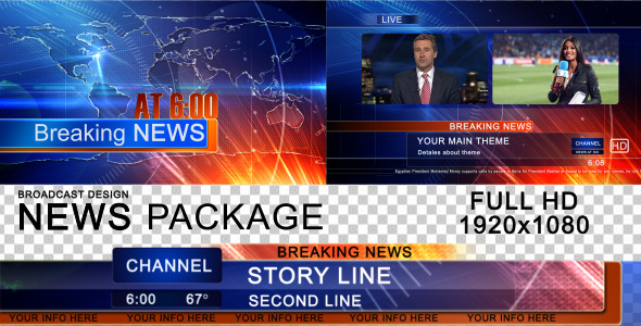 Broadcast World News Package