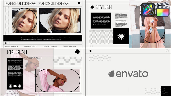 Elegant Fashion Slideshow for FCPX alt